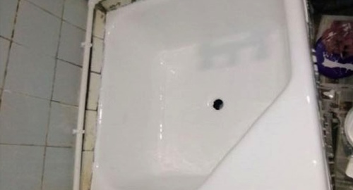 Обновление душевого поддона акрилом | Муравленко